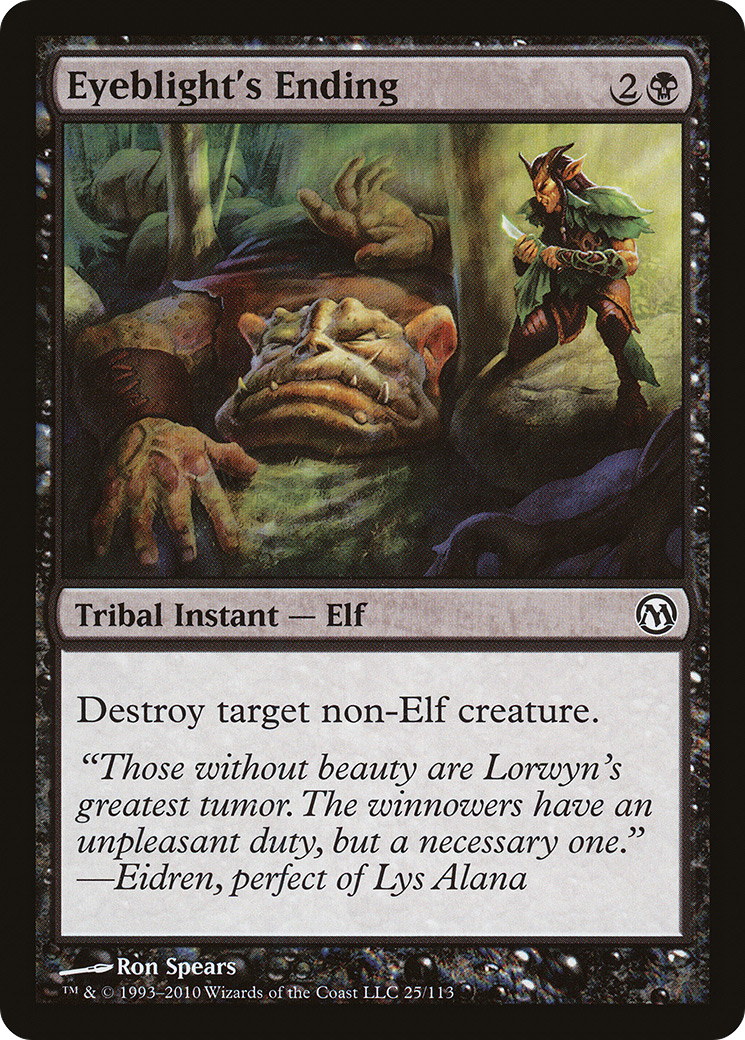 Eyeblight's Ending [Duels of the Planeswalkers]-1