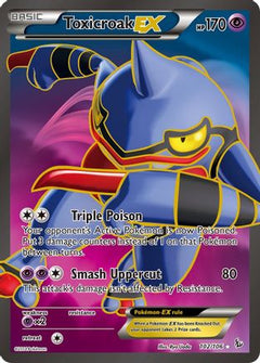 Toxicroak EX (102/106) [XY: Flashfire]-1