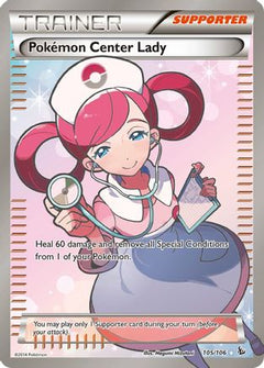 Pokemon Center Lady (105/106) [XY: Flashfire]-1