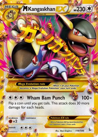 M Kangaskhan EX (109/106) [XY: Flashfire]-1