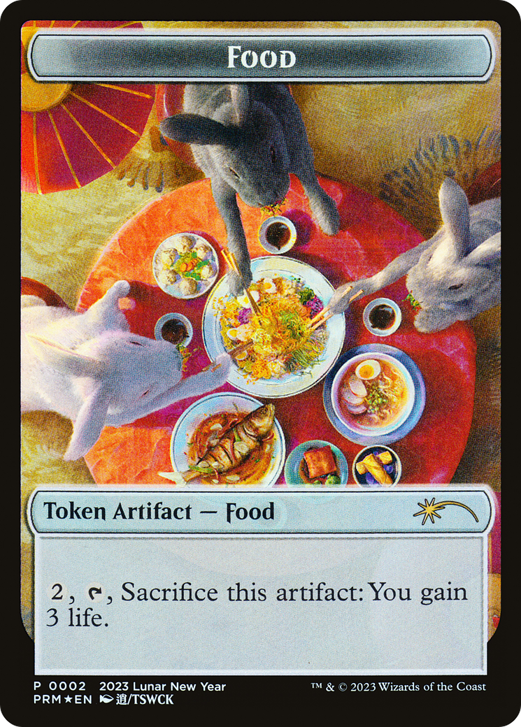 Food (PL23-002) - Year of the Rabbit 2023 Foil-1