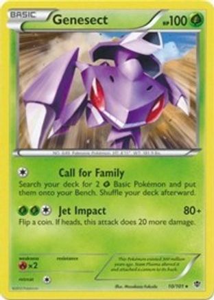 Genesect (10/101) (Theme Deck Exclusive) [Black & White: Plasma Blast]-1