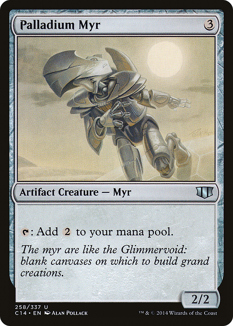 Palladium Myr [Commander 2014]-1