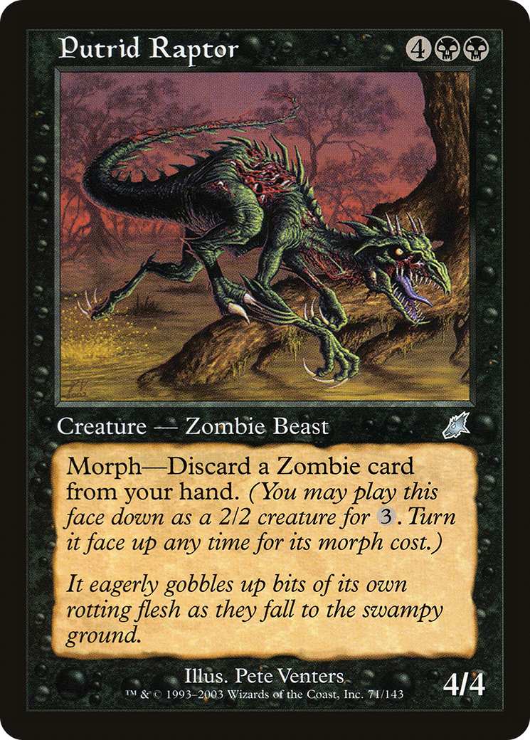 Putrid Raptor [Scourge]-1