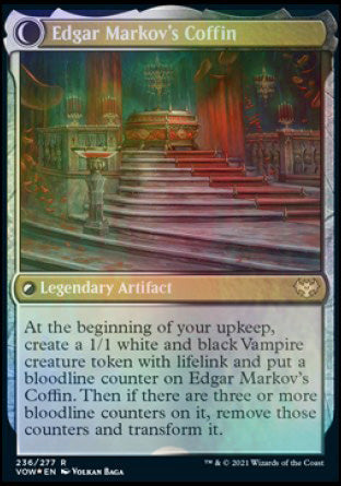 Edgar, Charmed Groom // Edgar Markov's Coffin [Innistrad: Crimson Vow Prerelease Promos]-2