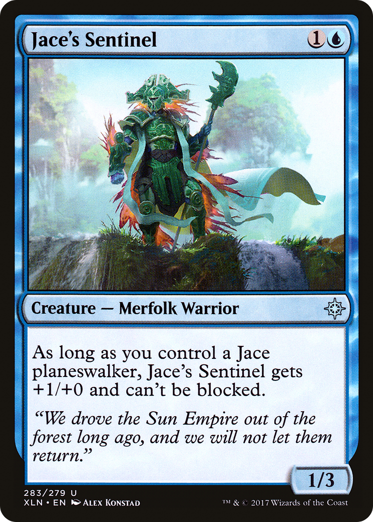 Jace's Sentinel [Ixalan]-1