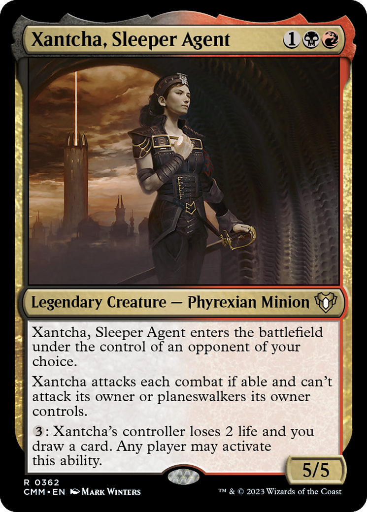 Xantcha, Sleeper Agent (CMM-362) - Commander Masters-1