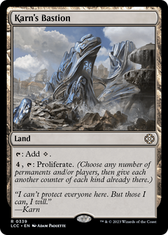 Karn's Bastion [The Lost Caverns of Ixalan Commander]-1