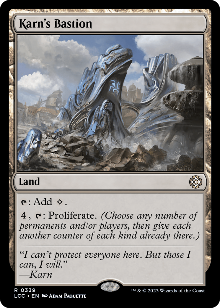 Karn's Bastion [The Lost Caverns of Ixalan Commander]-1