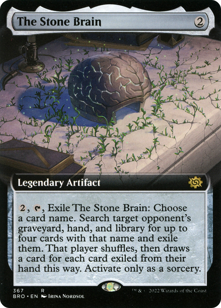 The Stone Brain (Extended Art) [The Brothers' War]-1