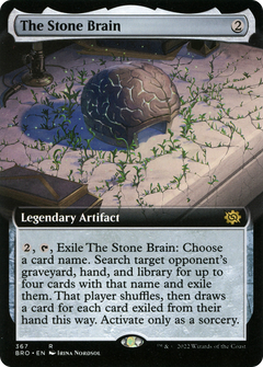 The Stone Brain (Extended Art) [The Brothers' War]-1