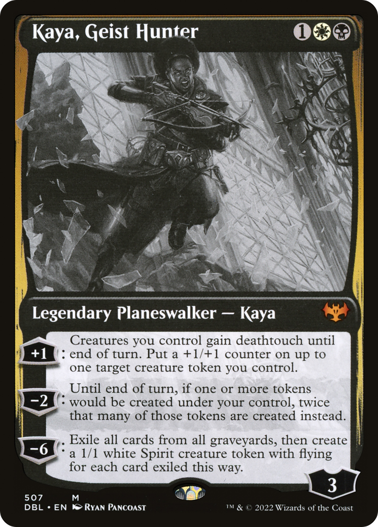Kaya, Geist Hunter [Innistrad: Double Feature]-1