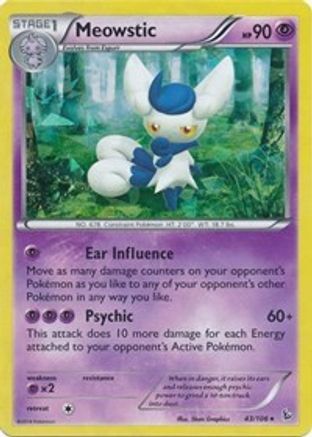 Meowstic (43/106) (Theme Deck Exclusive) [XY: Flashfire]-1