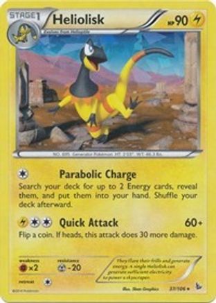 Heliolisk (37/106) (Theme Deck Exclusive) [XY: Flashfire]-1