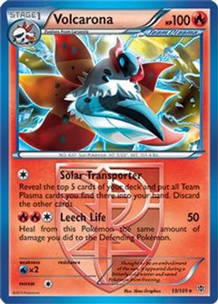 Volcarona (13/101) (Theme Deck Exclusive) [Black & White: Plasma Blast]-1