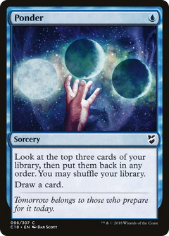 Ponder [Commander 2018]-1
