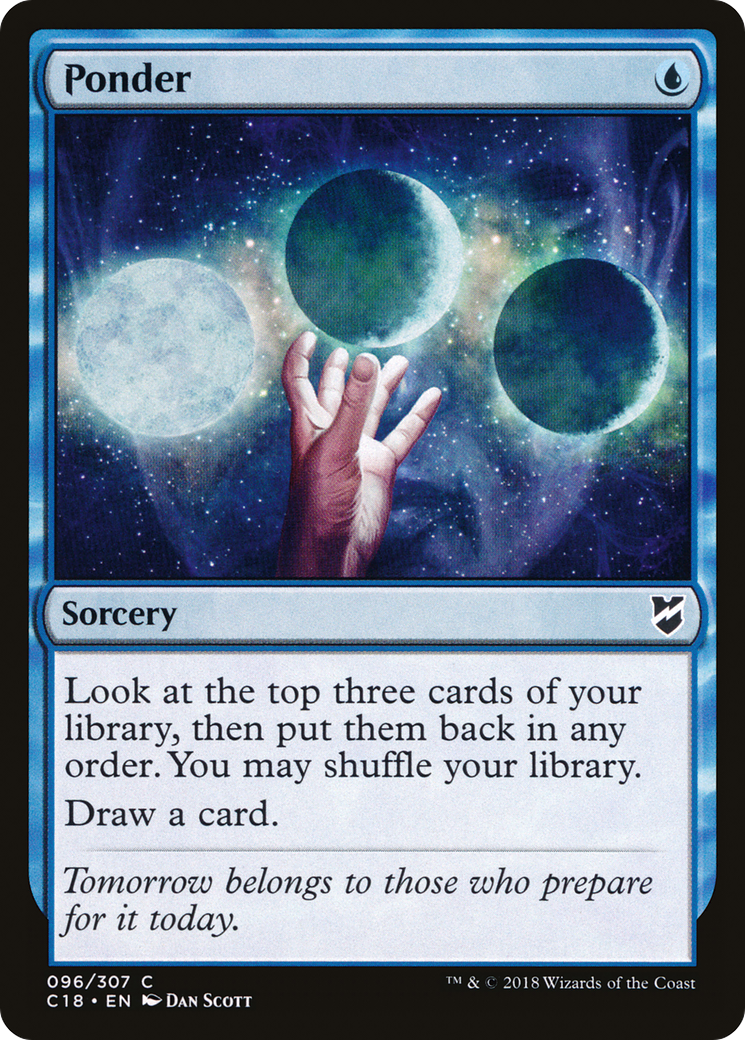 Ponder [Commander 2018]-1