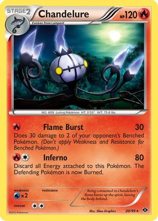 Chandelure (20/99) [Black & White: Next Destinies]-1