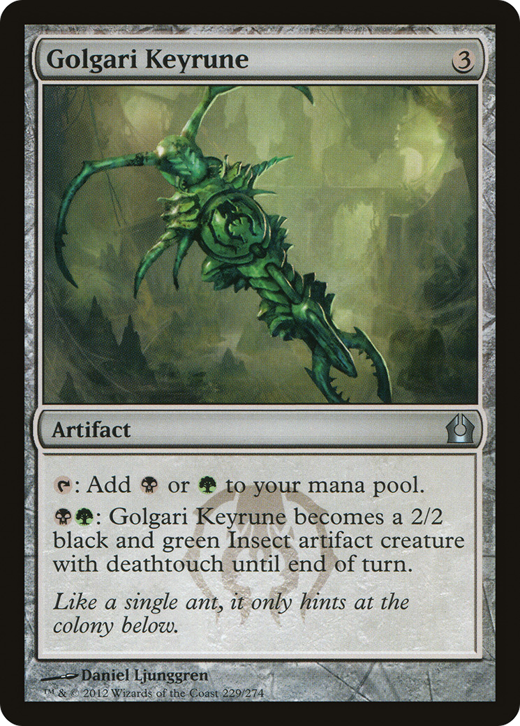 Golgari Keyrune [Return to Ravnica]-1