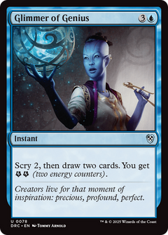 Glimmer of Genius [Aetherdrift Commander]-1