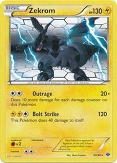 Zekrom (50/99) (Theme Deck Exclusive) [Black & White: Next Destinies]-1