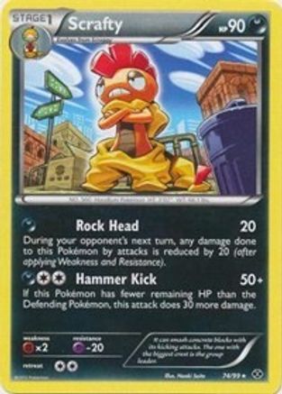 Scrafty (74/99) (Theme Deck Exclusive) [Black & White: Next Destinies]-1