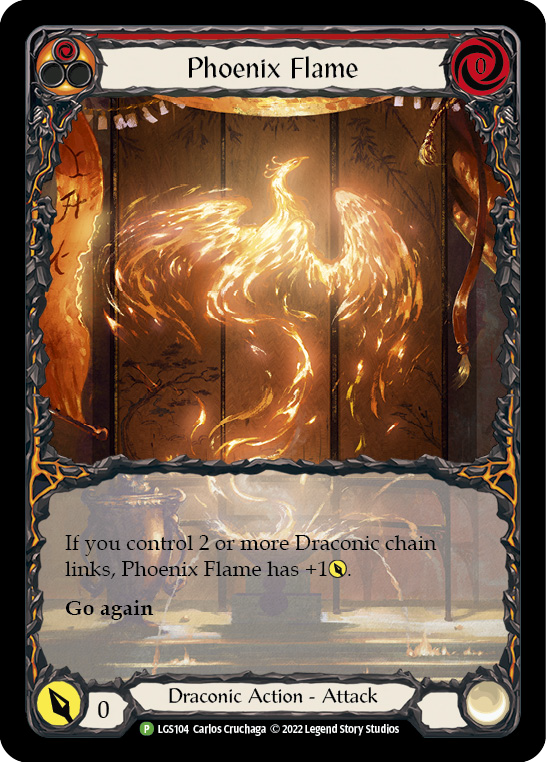 Phoenix Flame [LGS104] (Promo)  Rainbow Foil-1