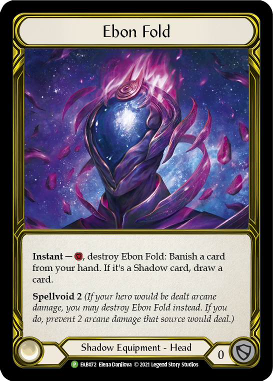 Ebon Fold (Golden) [FAB072] (Promo)  Cold Foil-1