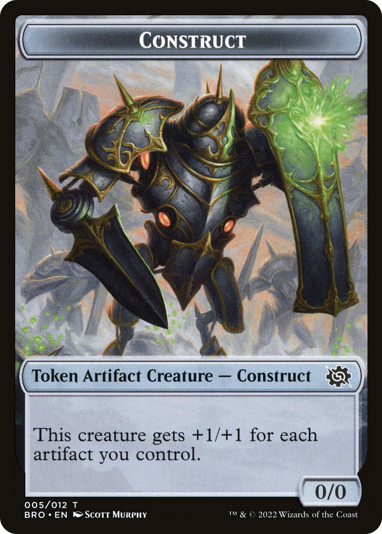 Construct (TBRO-005) - The Brothers' War Tokens Foil-1