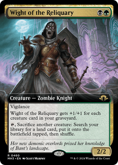 Wight of the Reliquary (Extended Art) (MH3-460) - Modern Horizons 3: (Extended Art) Foil-1