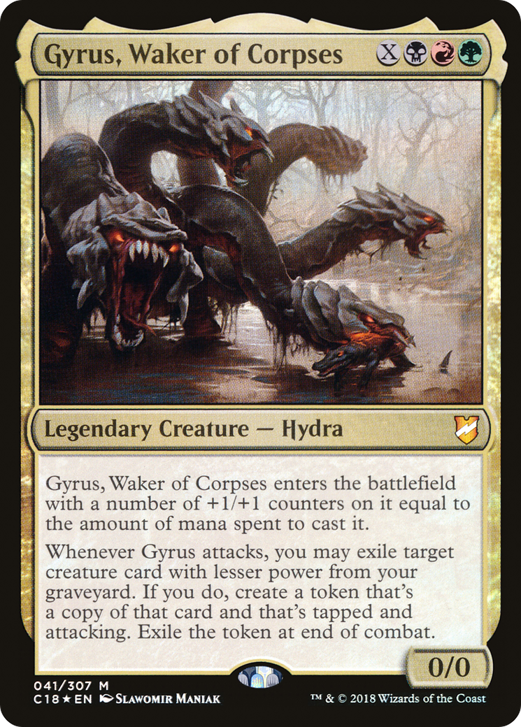 Gyrus, Waker of Corpses [Commander 2018]-1