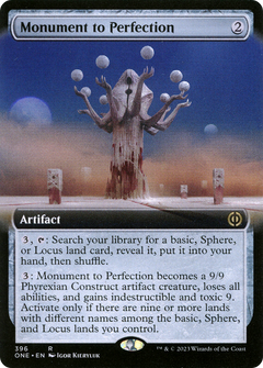 Monument to Perfection (Extended Art) [Phyrexia: All Will Be One]-1
