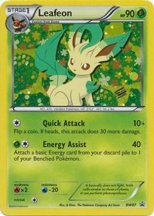 Leafeon (BW87) [Black & White: Black Star Promos]-1