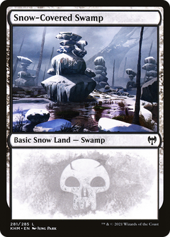 Snow-Covered Swamp (281) [Kaldheim]-1