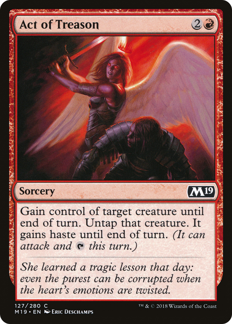 Act of Treason [Core Set 2019]-1