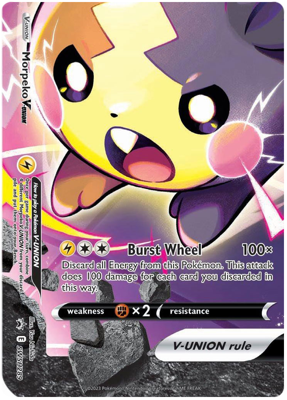 Morpeko V-Union (SWSH289) [Sword & Shield: Black Star Promos]-1