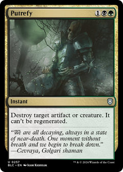 Putrefy [Bloomburrow Commander]-1