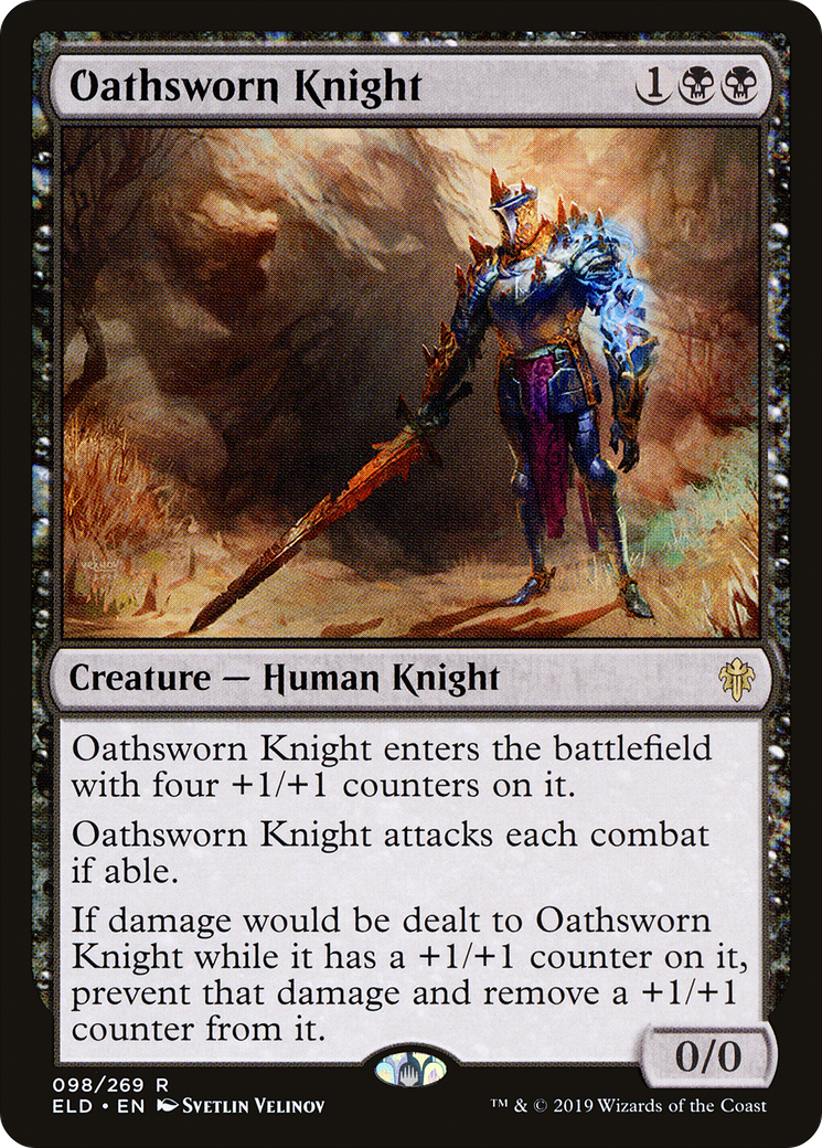 Oathsworn Knight [Throne of Eldraine]-1