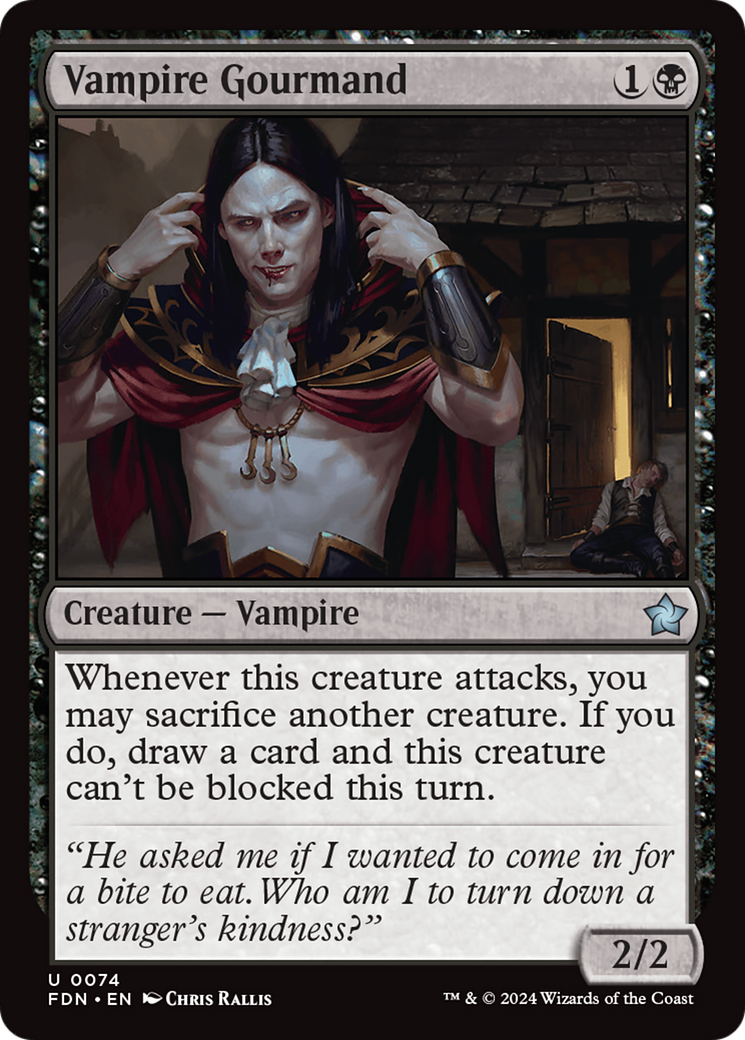 Vampire Gourmand (FDN-074) - Foundations-1