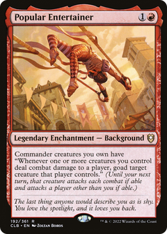 Popular Entertainer [Commander Legends: Battle for Baldur's Gate]-1