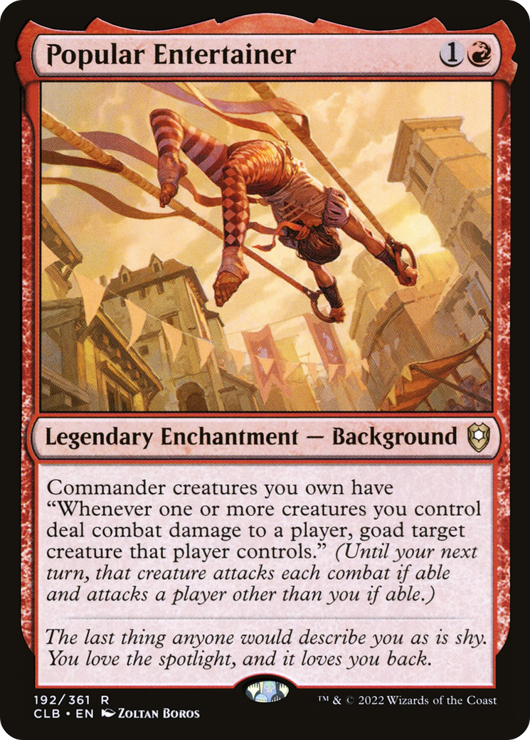 Popular Entertainer [Commander Legends: Battle for Baldur's Gate]-1