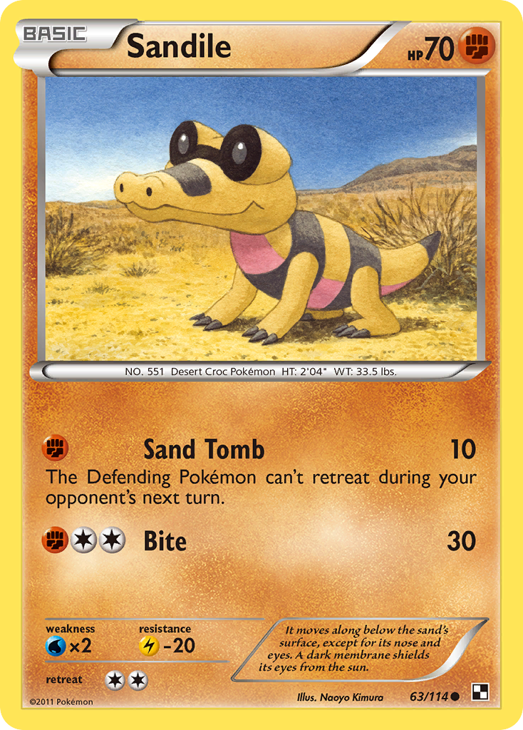 Sandile (63/114) [Black & White: Base Set]-1