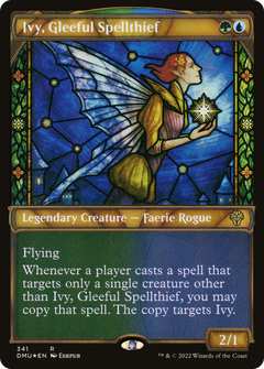 Ivy, Gleeful Spellthief (Showcase Textured) [Dominaria United]-1