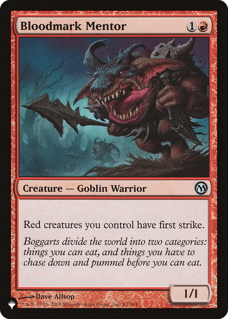 Bloodmark Mentor [The List]-1