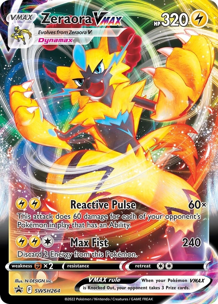 Zeraora VMAX (SWSH264) [Sword & Shield: Black Star Promos]-1