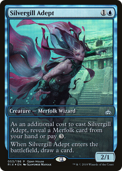 Silvergill Adept (Open House) (Extended Art) [Rivals of Ixalan Promos]-1