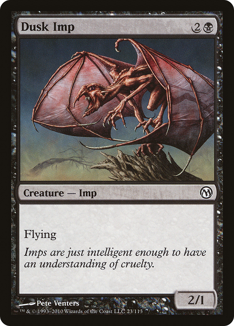 Dusk Imp [Duels of the Planeswalkers]-1