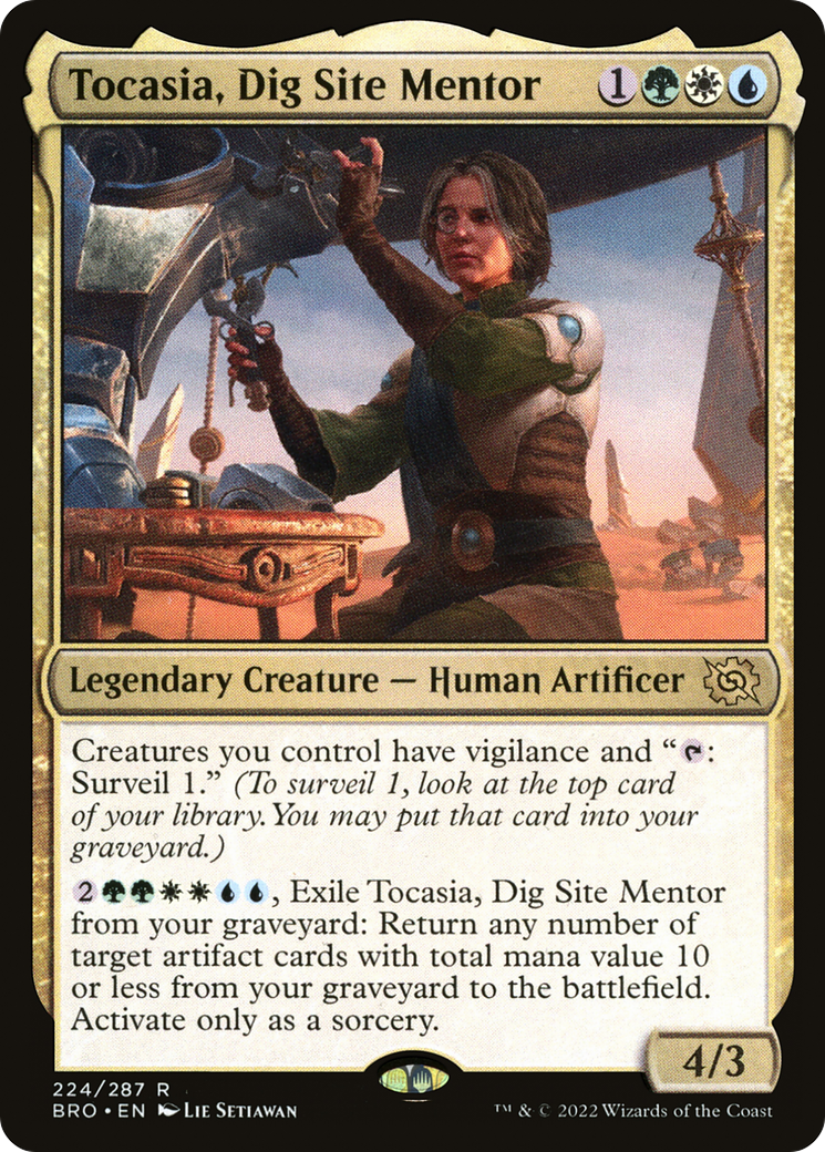 Tocasia, Dig Site Mentor (BRO-224) - The Brothers' War-1