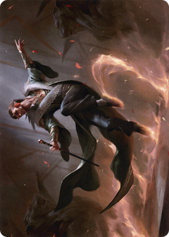 Fleetfoot Dancer // Fleetfoot Dancer (ASNC-026) - New Capenna Art Series (Borderless) Foil-1