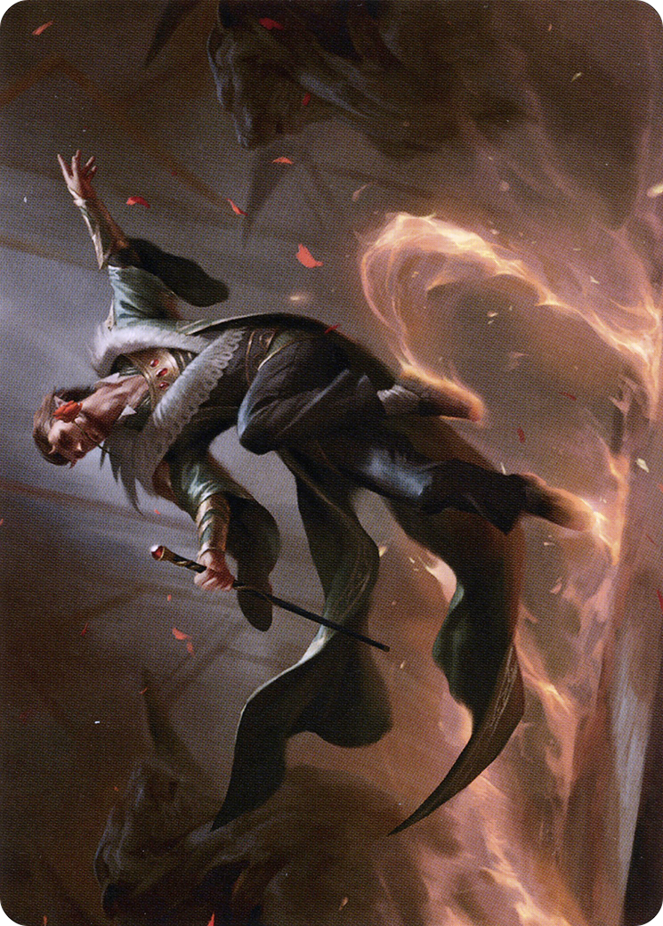 Fleetfoot Dancer // Fleetfoot Dancer (ASNC-026) - New Capenna Art Series (Borderless) Foil-1